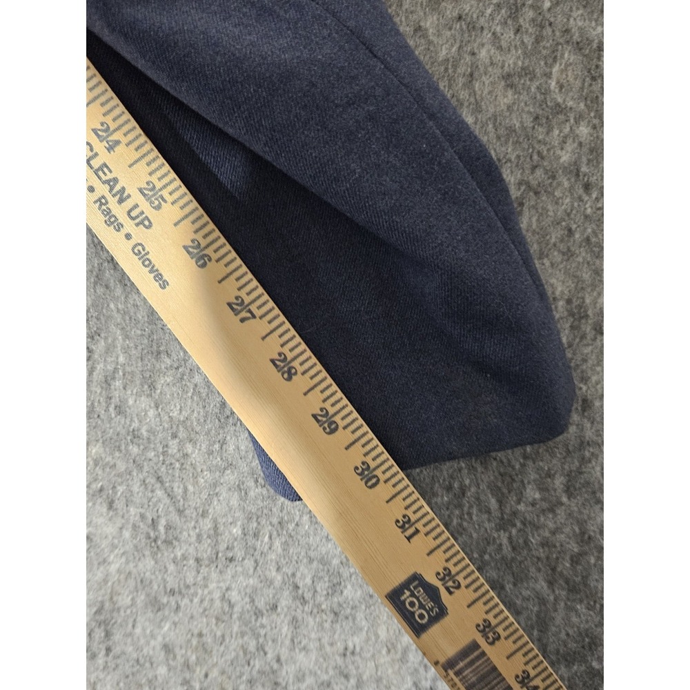 Vintage US Air Force Military Uniform Jacket 37R USAF Blue Wool - Picture 11 of 13